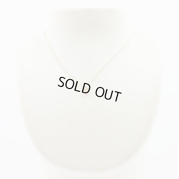 スタージュエリー　K18 ダイアイリペンダントネックレス 0.04ct 1.80g　装着イメージ