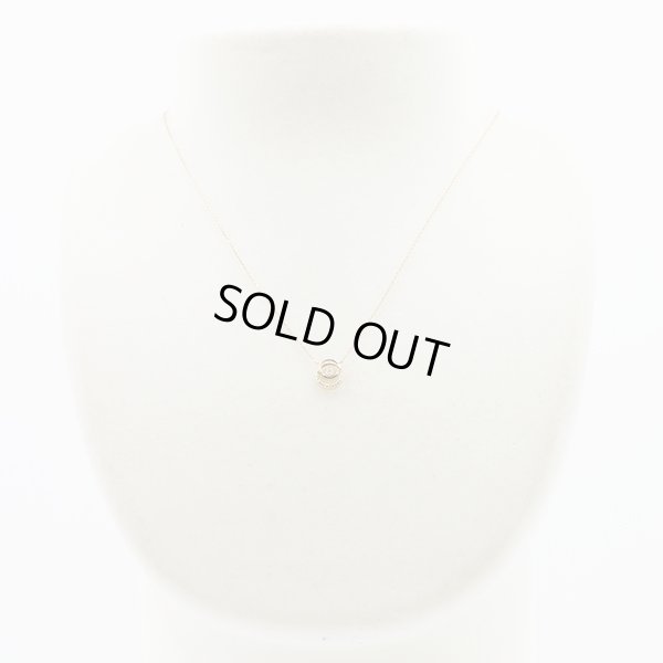 ヴァンドーム　K18 ダイアイリネックレス 1.20g　装着イメージ