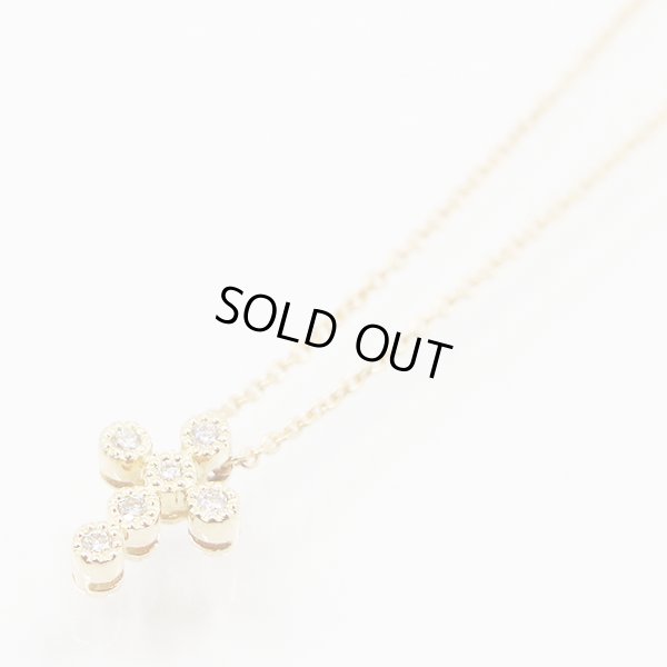 スタージュエリー　K18 ダイアイリペンダントネックレス 0.04ct 1.80g