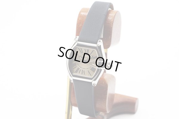 カルティエ　ロードスターＳＭ　Ｗ６２０１６　２６７５　銀文字盤　替えベルト