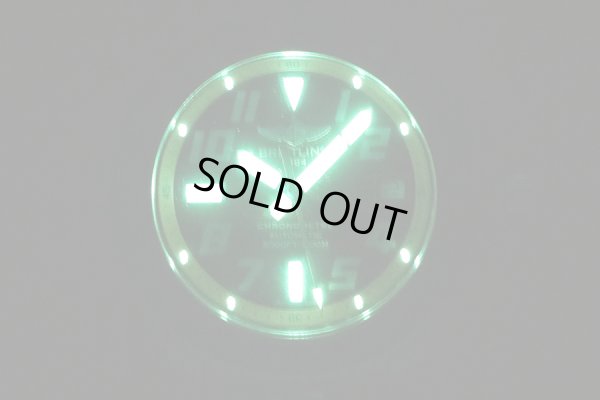 ブライトリング　スーパーオーシャン４２　Ａ１７３６４　黒文字盤　オレンジリング　ライト暗闇