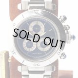 カルティエ　パシャＣ　クロノリフレックス　１３５２－１　青文字盤