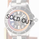 ブライトリング　スーパーオーシャン４２　Ａ１７３６４　黒文字盤　オレンジリング