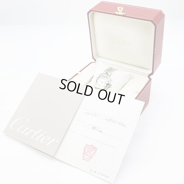 カルティエ　ロードスターＳＭ　Ｗ６２０１６　２６７５　銀文字盤　箱・保証書
