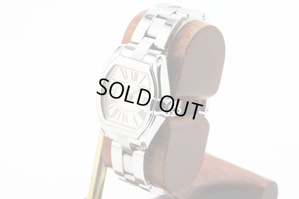 カルティエ　ロードスターＳＭ　Ｗ６２０１６　２６７５　銀文字盤　サイド