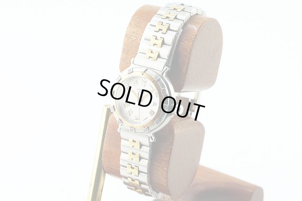 エルメス　キャプテンニモ　白文字盤　サイド