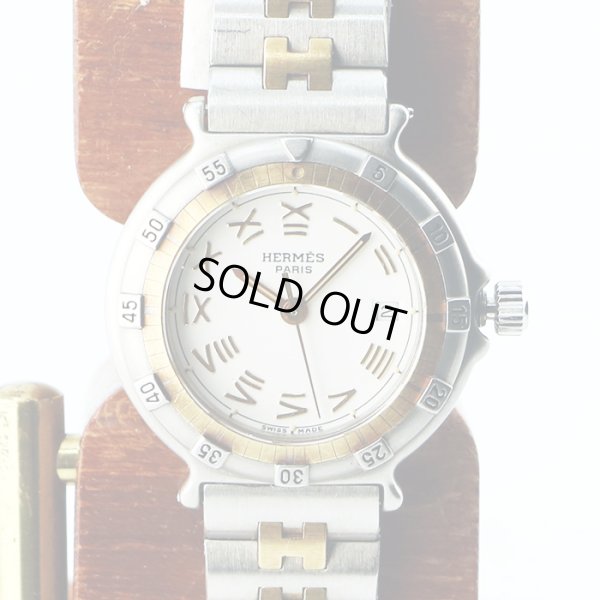 エルメス　キャプテンニモ　白文字盤