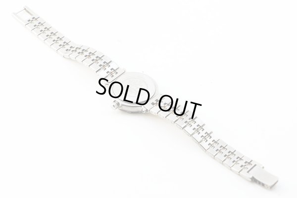 エルメス　キャプテンニモ　白文字盤　ブレス状態　裏面