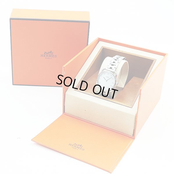 エルメス　アルソー　ＡＲ３．２１０　白文字盤　箱
