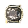 カシオ　Ｇショック　ＤＷ－５６００ＳＫＣ　デジタル文字盤　カモフラージュ　表面拡大