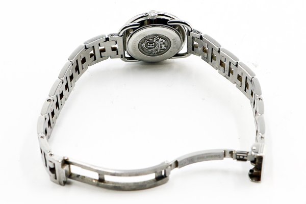 エルメス　アルソー　ＡＲ３．２１０　白文字盤　ブレス