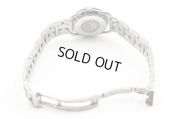 エルメス　アルソー　ＡＲ３．２１０　白文字盤　ブレス