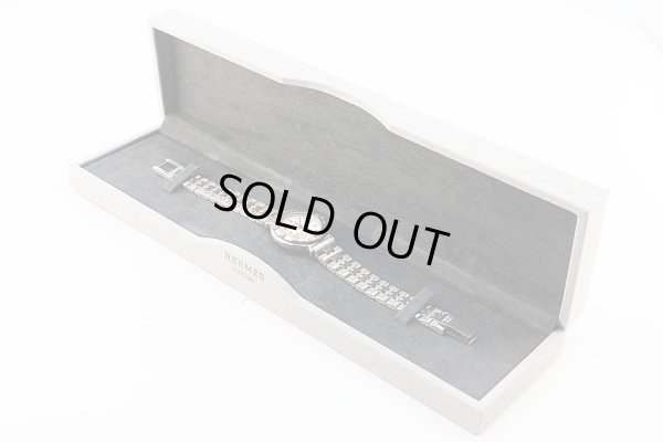 エルメス　キャプテンニモ　白文字盤　箱