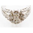 PT950 ダイアイリリング 3.12ct 9.80g　拡大