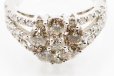 PT950 ダイアイリリング 3.12ct 9.80g　拡大