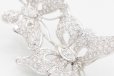 K18WG ダイアイリブローチ 2.20ct 7.50g　拡大(2)