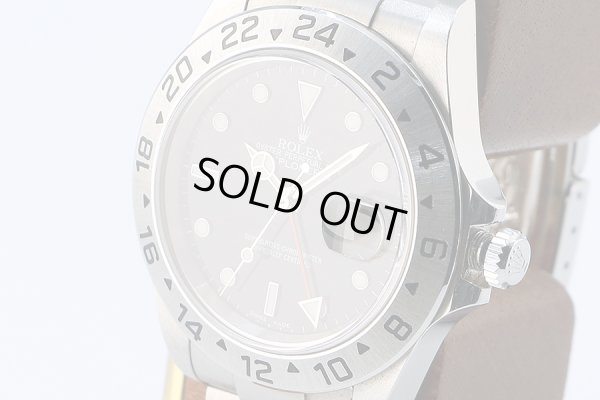 ロレックス　エクスプローラーII　１６５７０　黒文字盤　Ｄ番　サイド拡大