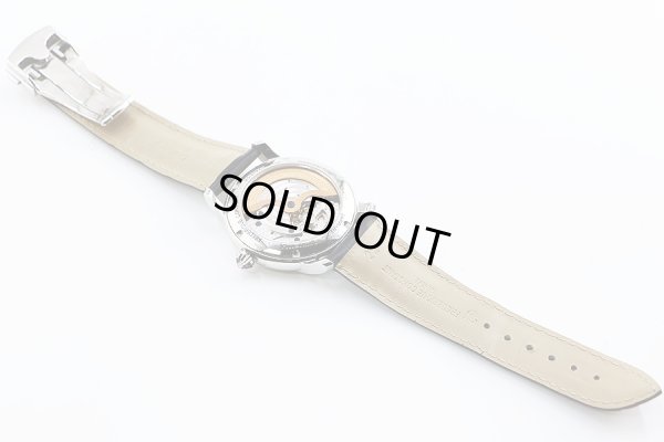 フレデリックコンスタント　クラシックマニュファクチュール　ＦＣ７１０Ｘ４Ｈ　銀文字盤　革ベルト状態　裏面