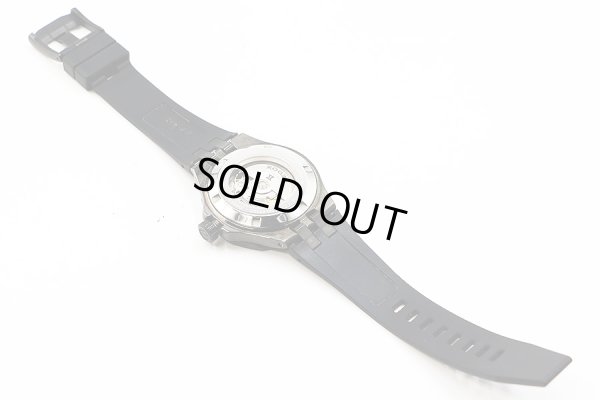 エドックス　デルフィン　８５３０３ スケルトン文字盤　ラバーベルト状態　裏面