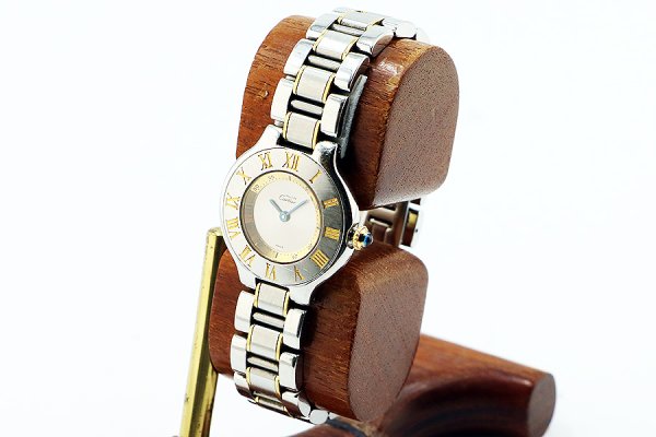 カルティエ　マスト２１　コンビ　１３４０　サイド