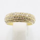 K18 ダイアイリリング 1.04ct 6.90g