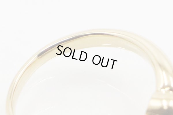 K18 ダイアイリリング 0.44ct 3.40g