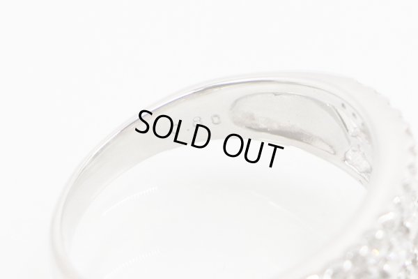 PT900 ダイアイリリング 0.80ct 6.10g　刻印(2)