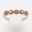 K18PG ダイアイリリング 0.50ct 2.80ｇ