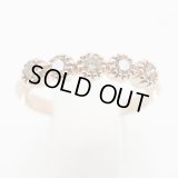 K18PG ダイアイリリング 0.50ct 2.80g