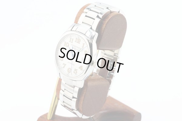 ロンジン　スピリット　Ｌ２．６９９．４　白文字盤　サイド