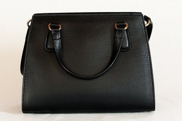 グッチ　ソーホー インターロッキングG 2WAYハンドバック 607722 213317 ブラック　裏面