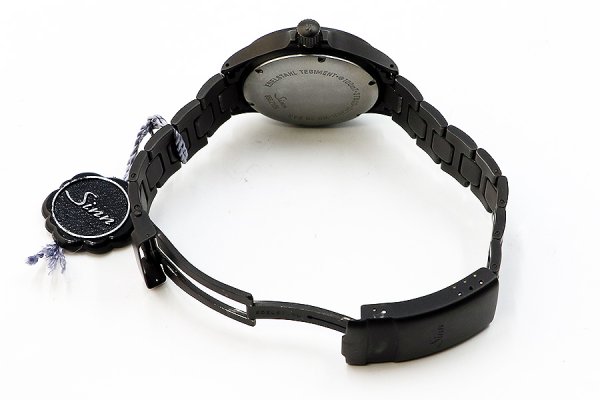 ジン　８５６Ｓ　ＵＴＣ　黒文字盤　ブレス