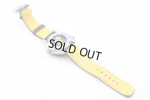 シチズン　プロマスター　ＢＪ７００７－０２Ｌ　紺文字盤　ブルーエンジェルス　革ベルト状態　裏面