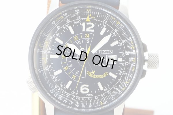 シチズン　プロマスター　ＢＪ７００７－０２Ｌ　紺文字盤　ブルーエンジェルス　表面拡大