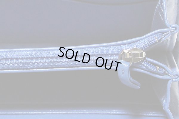 シャネル　ボーイシャネル ニツ折長財布 A80286 ブルー　小銭入れ