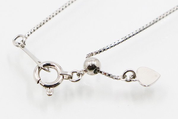 PT850/900 ダイアイリペンダントネックレス 0.50ct 4.60g　留め具