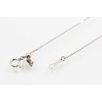 PT850/900 ダイアイリペンダントネックレス 0.50ct 4.60g　留め具外したイメージ