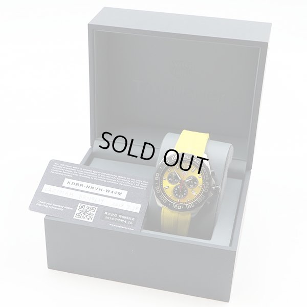 タグホイヤー　フォーミュラー１　クロノグラフ　ＣＡＺ１０１ＡＭ　黄色文字盤　箱・保証書