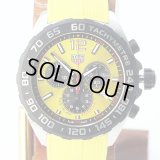 タグホイヤー　フォーミュラー１　クロノグラフ　ＣＡＺ１０１ＡＭ　黄色文字盤