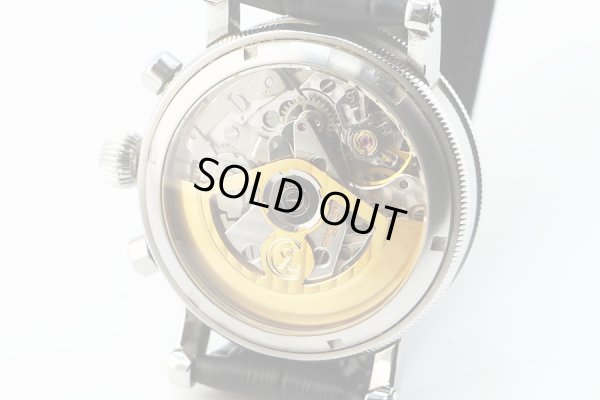 クロノスイス　ルナクロノ　ＣＨ７５２３　黒文字盤　裏面拡大