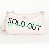 グッチ　GGマトラッセショルダーバック 735049 493075 ピンク