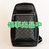 グッチ　グッチシマ クロスボディバック 450970 493492 ブラック