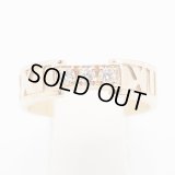 ティファニー　750PG　アトラス 3Pダイアイリリング 4.80g