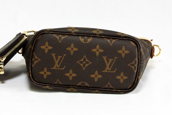 ルイ・ヴィトン　ネヴァーフルBB M46786 ローズ・ペオニー　底