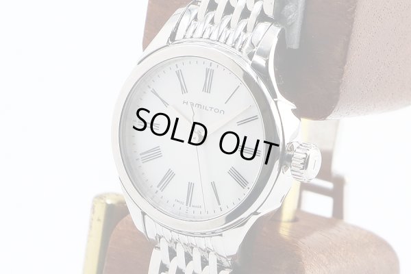 ハミルトン　バリアント　Ｈ３９２５１０　シェル文字盤　サイド拡大