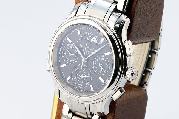 天賞堂　グランドコンプリケーション　黒文字盤　サイド拡大