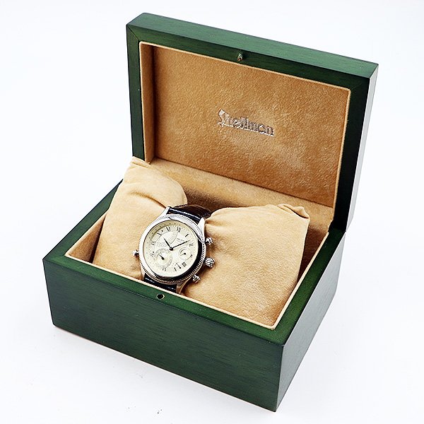 シェルマン　パーペチュアルカレンダーミニッツリピーター　２５周年限定　銀文字盤　箱