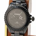 シャネル　Ｊ１２　Ｈ７９８９　インターステラ　黒文字盤