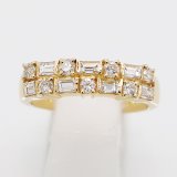 タサキ　K18 ダイアイリリング 0.94ct 4.40g