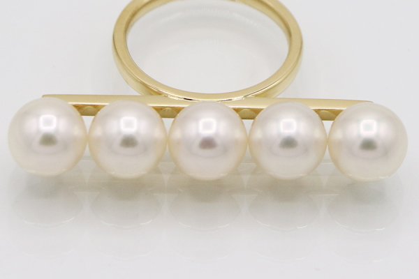 タサキ　750YG バランス シグネチャーリング 8.00mm×5P 9.10g　拡大